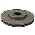 Run-True Metallurgic-Gray Coated Brake Disc (Rotor)