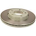 Run-True Metallurgic-Gray Coated Brake Disc (Rotor)