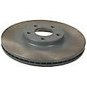 Run-True Metallurgic-Gray Coated Brake Disc (Rotor)