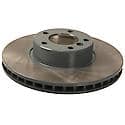 Run-True Metallurgic-Gray Coated Brake Disc (Rotor)