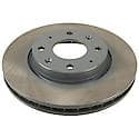 Run-True Metallurgic-Gray Coated Brake Disc (Rotor)