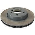 Run-True Metallurgic-Gray Coated Brake Disc (Rotor)