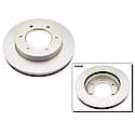 Run-True Metallurgic-Gray Coated Brake Disc (Rotor)