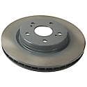 Run-True Metallurgic-Gray Coated Brake Disc (Rotor)