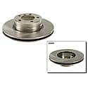 Run-True Metallurgic-Gray Coated Brake Disc (Rotor)