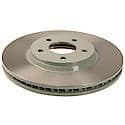 Run-True Metallurgic-Gray Coated Brake Disc (Rotor)