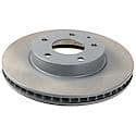 Run-True Metallurgic-Gray Coated Brake Disc (Rotor)