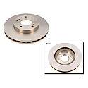 Premium UV Coated OE Replacement Brake Disc (Rotor)