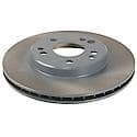 Run-True Metallurgic-Gray Coated Brake Disc (Rotor)