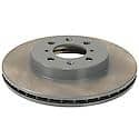 Run-True Metallurgic-Gray Coated Brake Disc (Rotor)