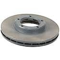 Run-True Metallurgic-Gray Coated Brake Disc (Rotor)