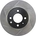 High Performance Sport Slotted Brake Rotor, Front Left