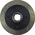 High Performance Sport Slotted Brake Rotor, Front Right