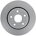 Coated Brake Rotor: Meets or Exceeds OE Design, Enhanced Rust Protection