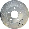 Select Sport Drilled and Slotted Brake Rotor