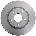 Coated Brake Rotor: Meets or Exceeds OE Design, Enhanced Rust Protection