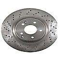 Brake Rotor: Meets or Exceeds OE Specs