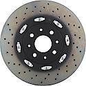 Premium Floating Two Piece UV Coated Vented Drilled And Slotted Brake Rotor