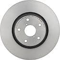 Premium Coated Vented Brake Rotor
