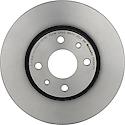 Premium Coated Vented Brake Rotor