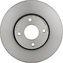 Premium Coated Vented Brake Rotor