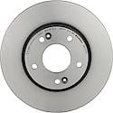 Premium Coated Vented Brake Rotor