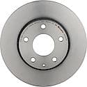 Premium Coated Vented Brake Rotor