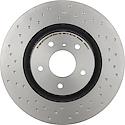 Premium UV Coated Xtra Cross Drilled Brake Rotor