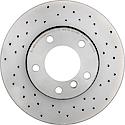 Premium UV Coated Xtra Cross Drilled Brake Rotor