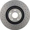 Premium UV Coated Xtra Cross Drilled Brake Rotor