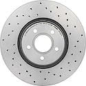 Premium UV Coated Xtra Cross Drilled Brake Rotor