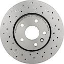 Premium UV Coated Xtra Cross Drilled Brake Rotor