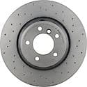 Premium UV Coated Xtra Cross Drilled Brake Rotor