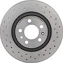 Premium UV Coated Xtra Cross Drilled Brake Rotor
