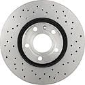 Premium UV Coated Xtra Cross Drilled Brake Rotor
