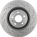 Premium UV Coated Xtra Cross Drilled Brake Rotor