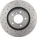 Premium UV Coated Xtra Cross Drilled Brake Rotor