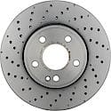 Premium UV Coated Front Brake Rotor
