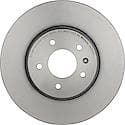 Premium Coated Vented Brake Rotor