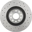 Premium UV Coated Xtra Cross Drilled Brake Rotor