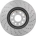 Premium UV Coated Xtra Cross Drilled Brake Rotor