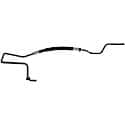 Transmission Oil Cooler Line: Exact Fit, Metal/Rubber