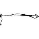 Transmission Oil Cooler Line: Exact Fit, Metal/Rubber