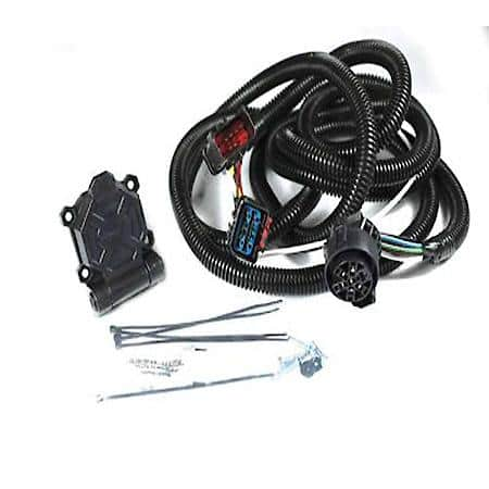 5Th Wheel Wire Harness, 7Way Round, Plug In Simple(R) Endurance(Tm) 7Blade 90Deg