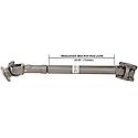 Drive Shaft: Not Greasable, Direct Replacement