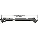 Drive Shaft: Greasable, Direct Replacement