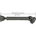 Drive Shaft: Not Greasable, Direct Replacement