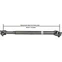 Drive Shaft: Not Greasable, Direct Replacement