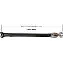 Drive Shaft: Not Greasable, Direct Replacement