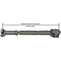Drive Shaft: Not Greasable, Direct Replacement